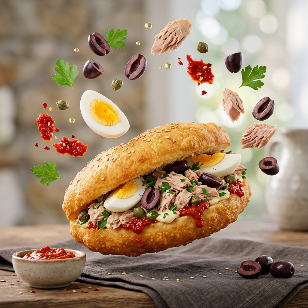 Fricassee 4 Pieces 3D Render