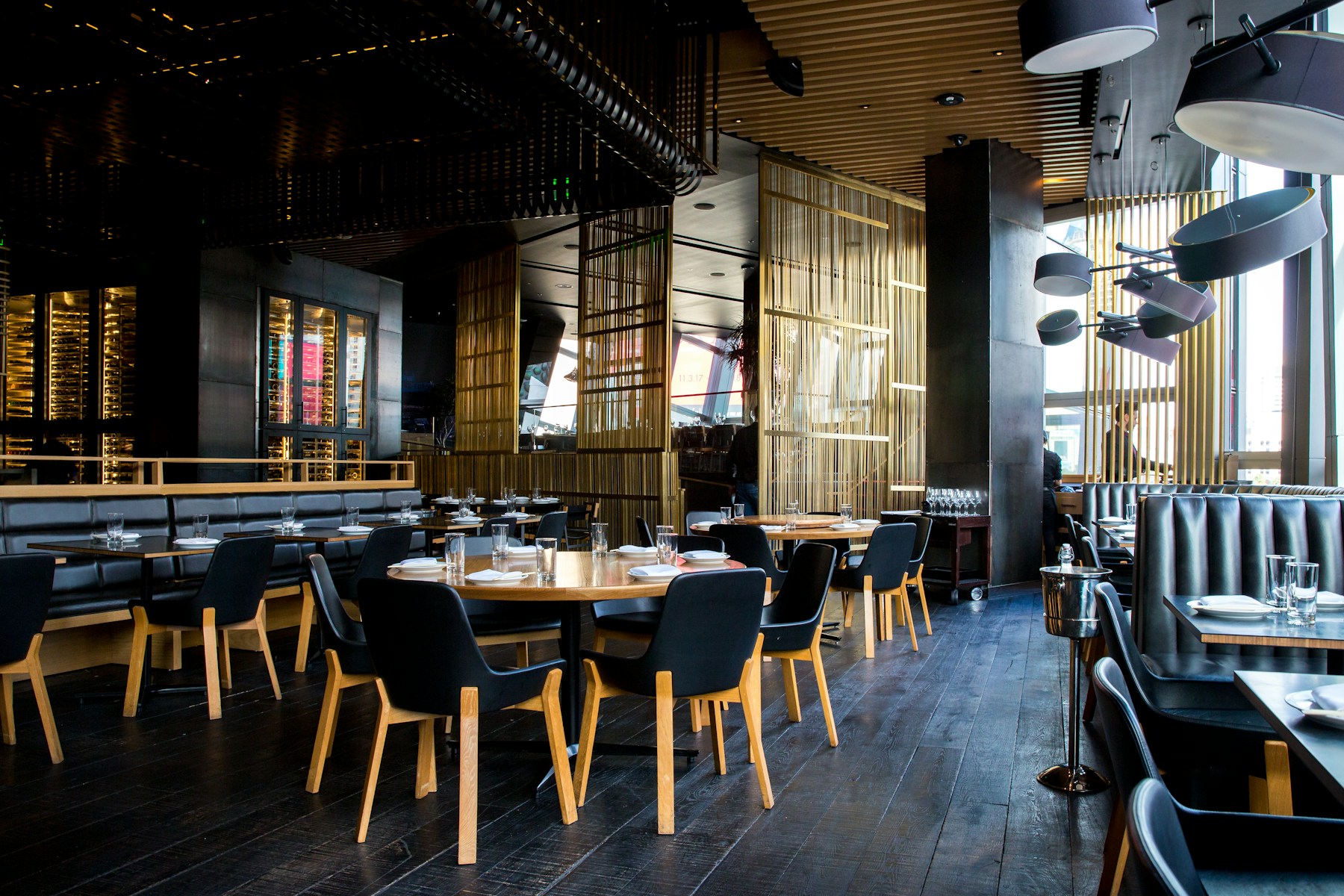 Beautiful restaurant dining room