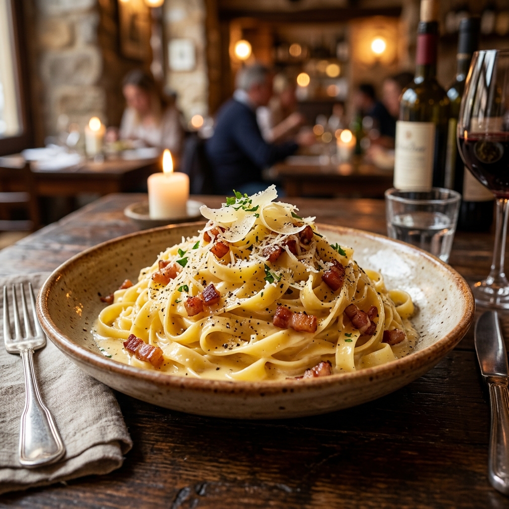 Classic Italian Pasta Carbonara